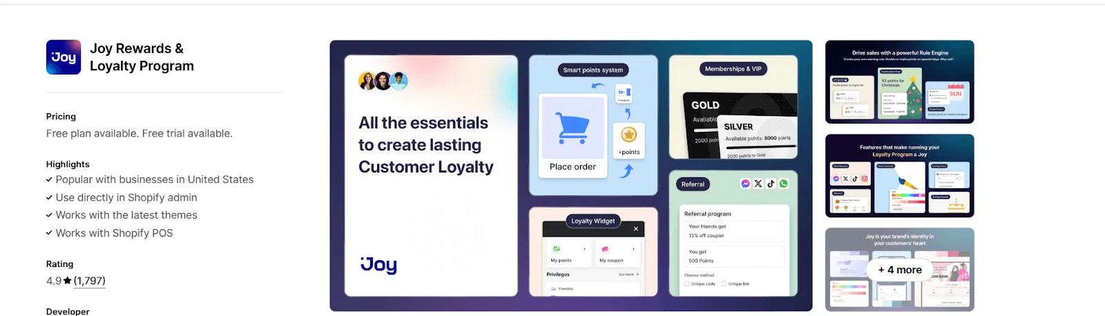 Joy: Rewards & Loyalty Program